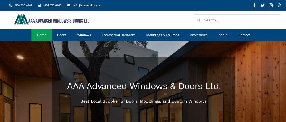 AA ADVANCED WINDOWS & DOORS
